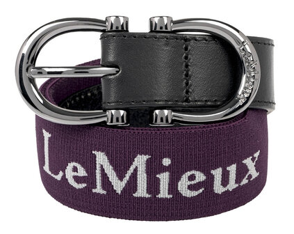 LEMIEUX LMC Elastic Belt, aubergine