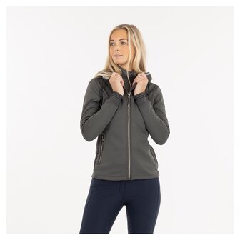 ANKY Zipped Hoodie, Dark Shadow