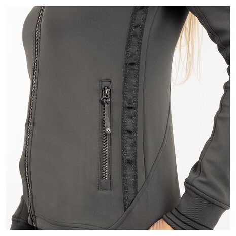 ANKY Zipped Hoodie, Dark Shadow