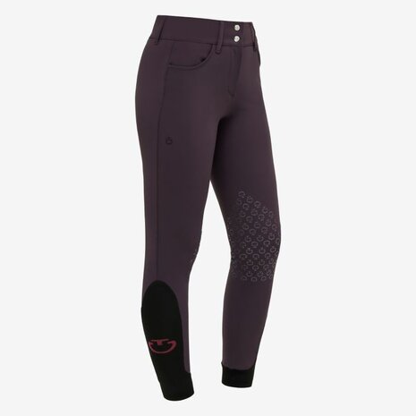 CAVALLERIA TOSCANA American Grip Breeches, donkerpaars