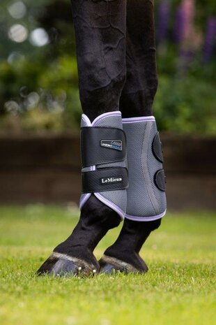 LEMIEUX Carbon Mesh Wrap Boots, Wisteria