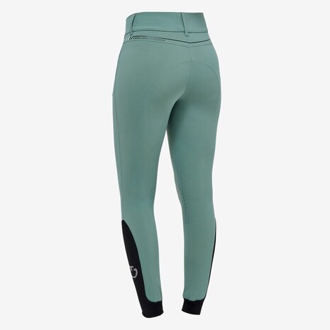 CAVALLERIA TOSCANA High Rise Breeches, Emerald Grey