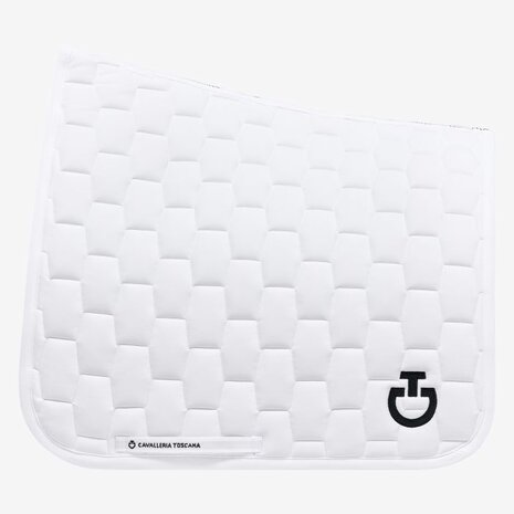 CAVALLERIA TOSCANA Geometric Quilted Dressage Pad