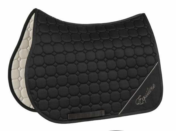 EQUILINE zadeldekje  Octagon Gidag, zwart