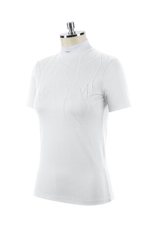 ANIMO INTA 23W WOMAN&#039;S RIDING POLO, WIT XS