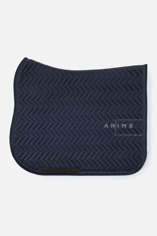 ANIMO WORMAT DRESS 23X-FLASH SADDLE PAD, NAVY