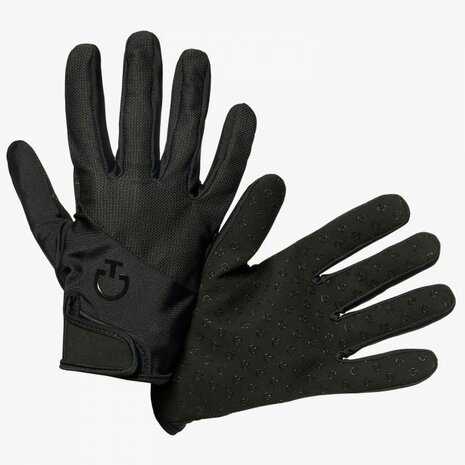 CAVALLERIA TOSCANA Mesh Grip Gloves, Zwart